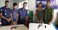 ফেনীতে অস্ত্রসহ ২ যুবক গ্রেফতার