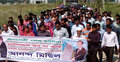 বশেমুরবিপ্রবিতে আনন্দ মিছিল ও সমাবেশ