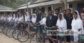 বাল্যবিয়ে রোধে ছাত্রীদের মাঝে সাইকেল বিতরণ 