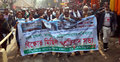 ব্রাহ্মণবাড়িয়ায় সংস্কৃতি কর্মীদের বিক্ষোভ