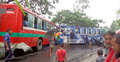 দুই বাসের সংঘর্ষে নিহত ১