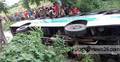 হবিগঞ্জে যাত্রীবাহী বাস খাদে পড়ে আহত ৩০