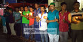 মঙ্গল প্রদীপ জ্বালিয়ে গুলশান ট্রাজেডির প্রতিবাদ
