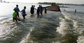 আশাশুনিতে বাঁধ ভেঙে ১০ হাজার মানুষ পানিবন্দি