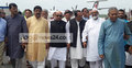 রোহিঙ্গা ক্যাম্পের পথে নাসিমের নেতৃত্বে ১৪ দলীয় নেতৃবৃন্দ