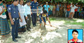 কাহারোলে ২৮ দিন পর যুবকের মরদেহ উত্তোলন