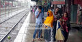 রাজবাড়ী রেলওয়ে স্টেশনে ‘বৃষ্টি ভোগান্তি’