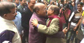 বাড়ি গিয়ে বিএনপি প্রার্থীর সঙ্গে কোলাকুলি করলেন তোফায়েল আহমেদ