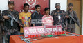 ১৪ বোমাসহ আওয়ামী লীগের ৩ কর্মী আটক