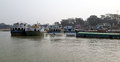 ধনু নদীতে আটকা পাঁচ শতাধিক মালবাহী কার্গো