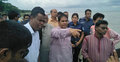 রাজবাড়ীর নদী ভাঙন এলাকা পরিদর্শন করলেন শিক্ষা প্রতিমন্ত্রী