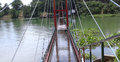 ডুবে গেলো রাঙ্গামাটির ঝুলন্ত সেতু