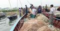 রাজবাড়ীতে কারেন্ট জালসহ ২ জেলে আটক