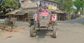 জমির ট্রাক্টর এখন রাস্তার হুমকি