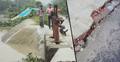 গাইবান্ধায় মহাসড়কে ফাটল, হুমকিতে ওয়াপদা বাঁধ