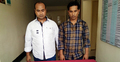দর্শনা চেকপোস্টে স্বর্ণের ৪টি শিকলসহ আটক ২