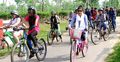 সাইকেল রাইডে আত্মবিশ্বাসী হচ্ছে হাজারও নারী
