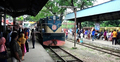২২ দিন পর গাইবান্ধায় ট্রেন চলাচল শুরু