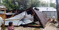 ১০ মিনিটের ঘূর্ণিঝড়ে দুই শতাধিক ঘরবাড়ি বিধ্বস্ত