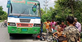 বাসের ধাক্কায় মোটরসাইকেল আরোহী নিহত
