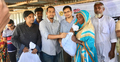 কুড়িগ্রামে বন্যার্তদের মাঝে মুক্ত আসরের ত্রাণ বিতরণ