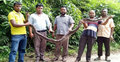 লোকালয়ে বিরল প্রজাতির অজগর