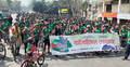 স্বাধীনতা দিবসে পাঁচশ সাইকেল নিয়ে শোভাযাত্রা