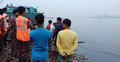 বুড়িগঙ্গায় ট্রলারডুবি : উদ্ধারে কাজ শুরু করেছে ফায়ার সার্ভিস