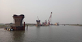 পদ্মা সেতুতে অষ্টম স্প্যান বসছে বুধবার