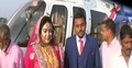 ছেলের স্বপ্ন পূরণে ৩ লাখ খরচে হেলিকপ্টারে চড়িয়ে বিয়ে দিলেন বাবা