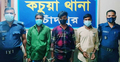 চুরির অপবাদে তরুণীকে নির্যাতন, গ্রেফতার ৩