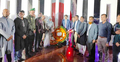 নবনির্মিত শহীদ মিনারে শ্রদ্ধা জানালেন শার্শাবাসী
