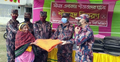 সীমান্তে শীতার্তদের পাশে বিজিবি