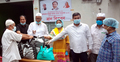 ভৈরবে ৫ হাজার প্যাকেট খাদ্যসামগ্রী বিতরণ করলেন পাপন