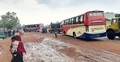 সিরাজগঞ্জে ঘুরিয়ে দেয়া হচ্ছে দূরপাল্লার বাস