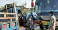 নাটোরে বাস-পিকআপের মুখোমুখি সংঘর্ষে নিহত ২