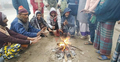 মৃদু শৈতপ্রবাহে কাঁপছে চুয়াডাঙ্গা