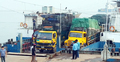 লকডাউনের প্রথম রাতে দৌলতদিয়া দিয়ে পার হলো ১২শ ট্রাক