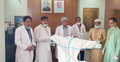 বিএসএমএমইউকে করোনা টেস্ট কিট দিল গাজীপুরের মেয়র