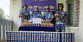 ছেড়াদ্বীপ থেকে বিপুল পরিমাণ বিদেশি মদ ও বিয়ার জব্দ