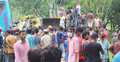 বাস-ট্রাক ও প্রাইভেটকারের ত্রিমুখী সংঘর্ষ