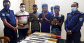 শায়েস্তাগঞ্জে ডাকাতির প্রস্তুতিকালে অস্ত্রসহ ৩ যুবক গ্রেফতার