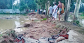 ফেনীতে বন্যার পানি নামতেই দৃশ্যমান হচ্ছে ক্ষত