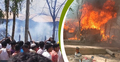 টেকনাফে রোহিঙ্গা ক্যাম্পে আগুনে ২৫ ঘর পুড়ে ছাই