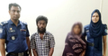 বাড়ির আঙিনায় গাঁজা চাষ, নারীসহ গ্রেফতার ২