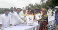 গাজীপুরে পাঁচ শতাধিক পরিবারের মাঝে খাদ্যসামগ্রী বিতরণ
