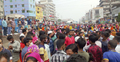 গাজীপুরে শ্রমিক ছাঁটাইয়ের প্রতিবাদে মহাসড়ক অবরোধ