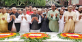 বঙ্গবন্ধুর সমাধিতে কেন্দ্রীয় আ’লীগের শ্রদ্ধা