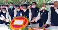 বঙ্গবন্ধুর সমাধি সৌধে প্রধানমন্ত্রী ও আ.লীগের পক্ষে শ্রদ্ধা