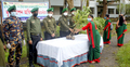 এক হাজার গাছের চারা বিতরণ করলেন আনসার কর্মকর্তারা